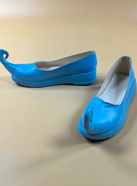 2544蓝色版 阿拉丁神灯 茉莉公主 cos鞋二次元动漫展来图定制演出