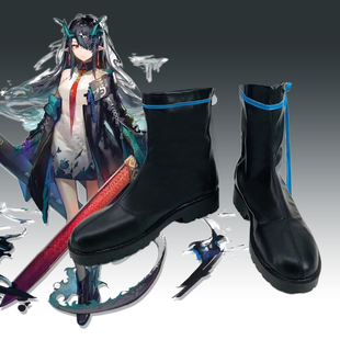 693 明日方舟 夕 cos鞋cosplay订做漫展二次元定做演出鞋来图定制
