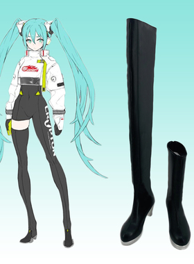 167虚拟歌姬2022赛车祭初音未来COS鞋cosplay漫展订做定制二次元