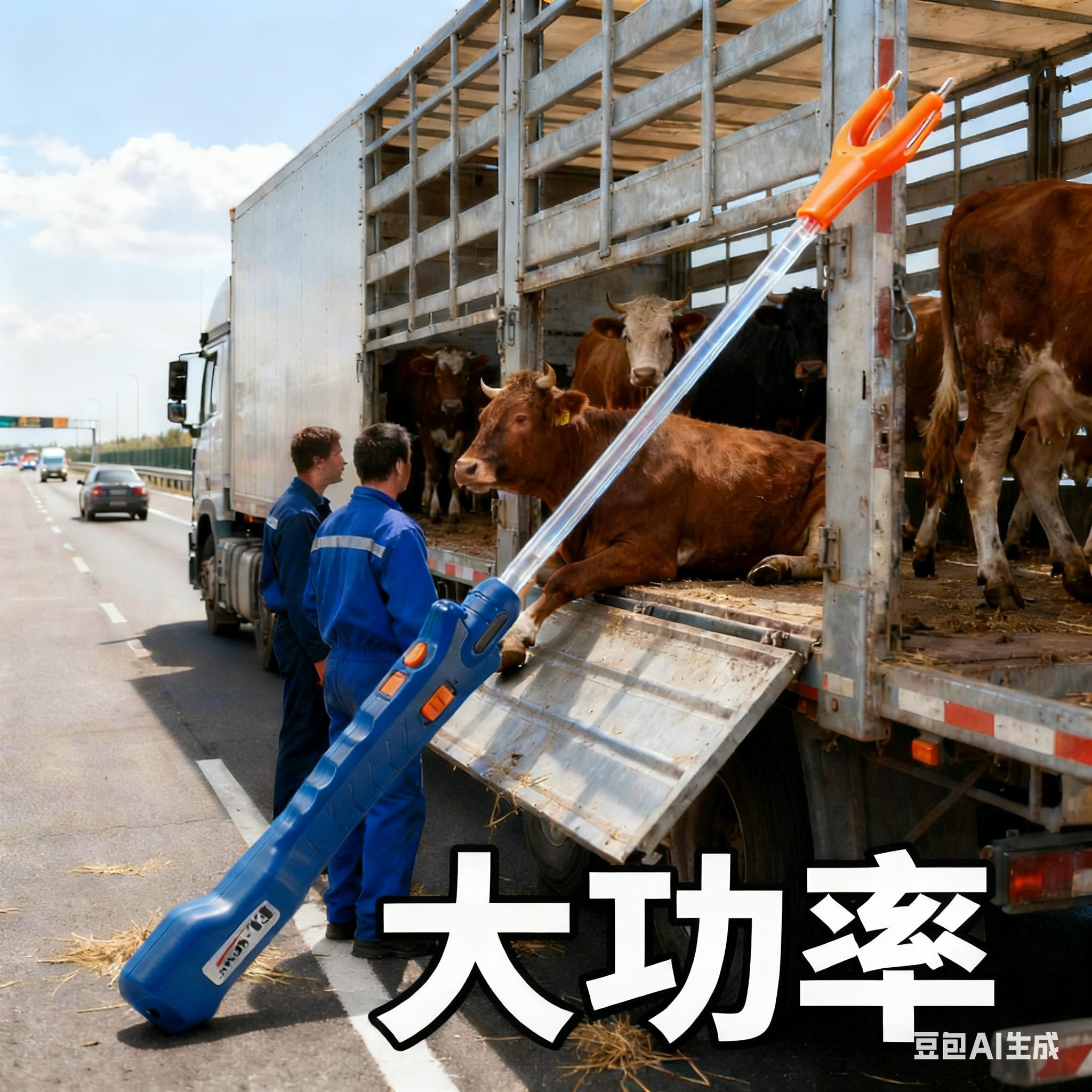 赶猪神器赶牛赶羊神器电动猎博士防水电辊电猪棍赶猪棒电鞭