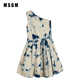 孤品特价 意大利潮牌MSGM甜美时尚 连衣裙
