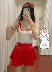 ALUONLINESHOP 夏日背心 陪男朋友打篮球 热血少女