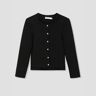 上衣ST21239 极简纯色百搭假两件开衫 FOREVERCAN 南安普顿