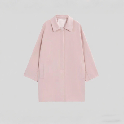 FOREVERCAN“甜心赴约”建筑解构茧型宽松西装风衣外套SC22970