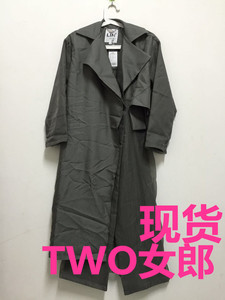 Lin Edition Limit 北欧小众设计 薄纱拼接中长风衣