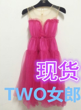 ALU ONLINESHOP 浪漫一夏 UPDATE 簿纱亮粉连衣裙
