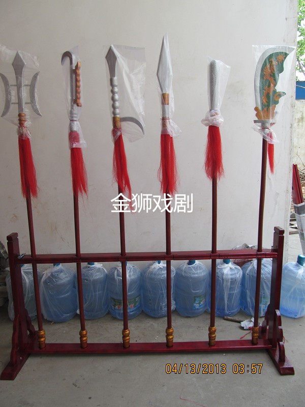 十八般兵器全套仿古兵器道具戏剧表演用品酒店架子摆设京剧刀枪