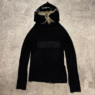 长袖 死神琉克Ryuk印花 连帽卫衣衫 外套 LGB 男女同款 视觉系