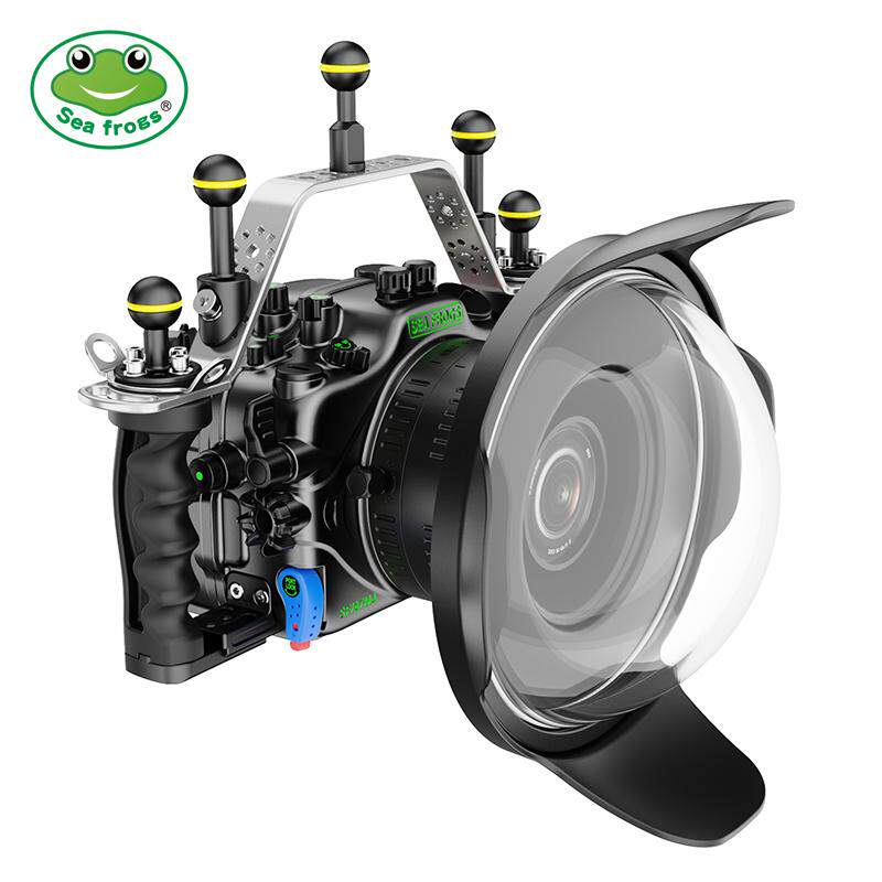 海蛙索尼A7R5金属相机防水壳摄影