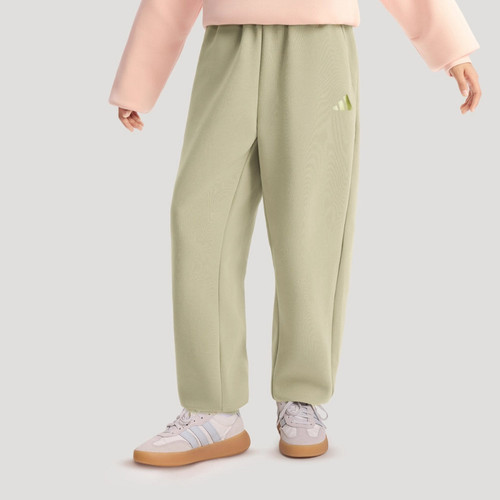 Adidas阿迪达斯童装女童运动休闲长裤年春季新款儿童裤子KV7012