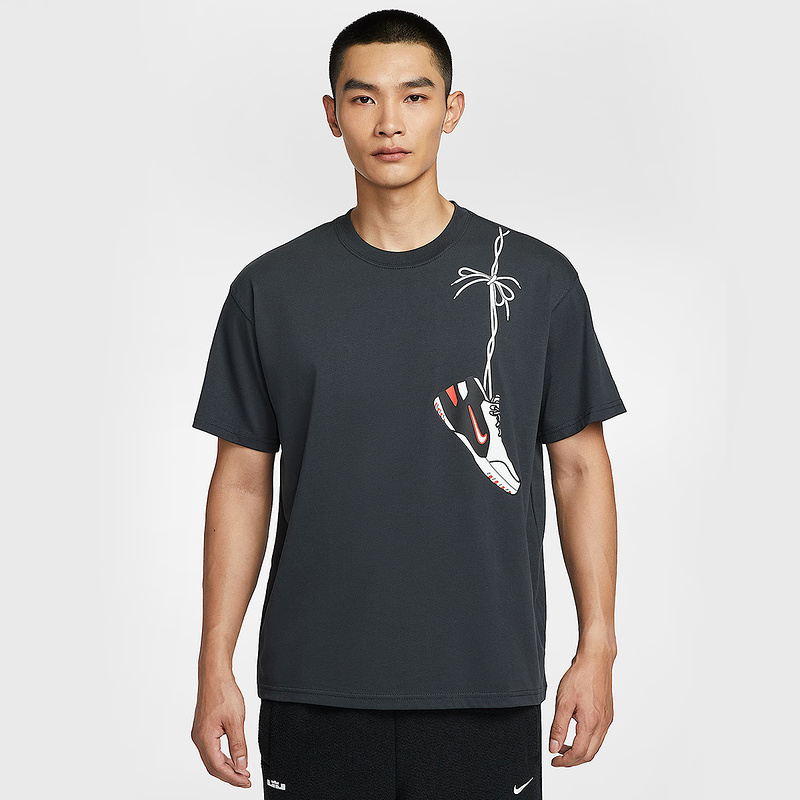 NIKE耐克2025年新款休闲时尚潮流男子宽松篮球短袖T恤IH8545-045