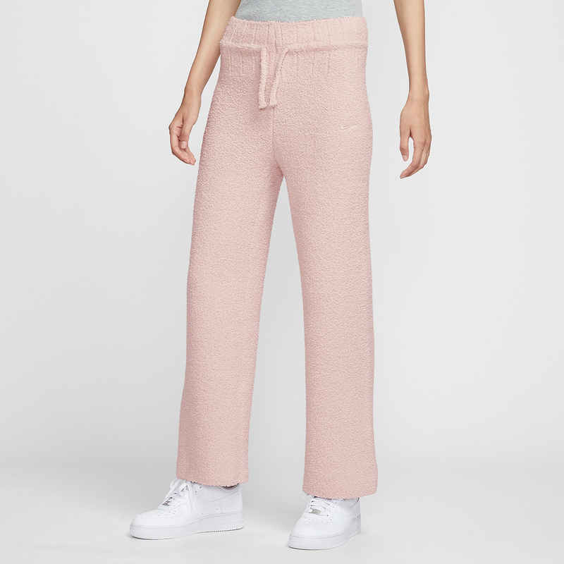 Nike耐克女修身针织长裤厚实透气轻盈直筒裤休闲运动裤HV2767-667