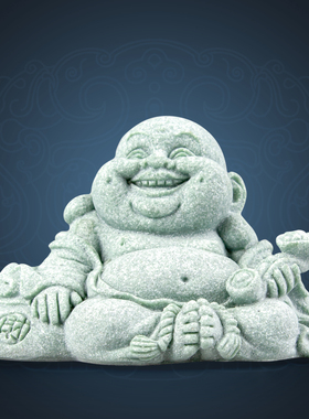 逗兽记青砂石摆件国潮桌面茶宠