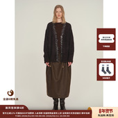 现货 设计师品牌ICE DUST 25PF口袋金属特种纱宽松开衫 JULY