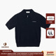 针织PoloJULY 25AW黑色短袖 现货 设计师品牌ETHOR