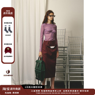 25SS网格上衣JULY 设计师品牌PUSHBUTTON 新品