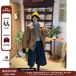 25AW IMMI 品牌 麂皮绒草原小飞侠羽绒夹克MWEFWFJK1126B 现货