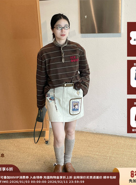 【现货】设计师品牌GARCON BY GARCON 25AW水洗帆布短裙JULY