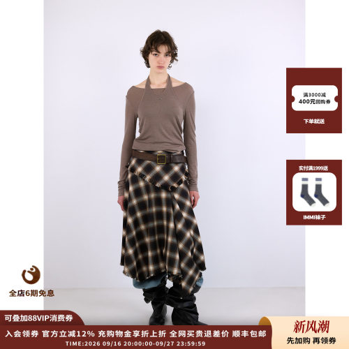 VVNKJANEPLUS26AW挂脖打底衫