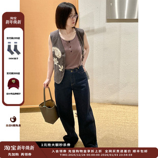 STONE 设计师品牌RAW 25AW亨利领背心JULY 现货