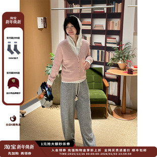 26PS Collection 设计师品牌Crush 圈圈镂空V领开衫 现货