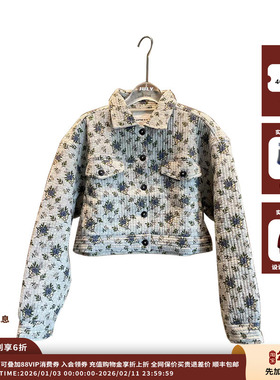 【现货】设计师品牌ANTIK BATIK 25SS碎花短款棉外套JULY