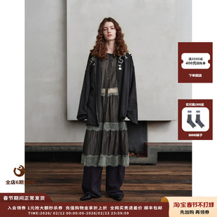 【现货】设计师品牌 ASYUS 26PS 蕾丝拼接宽松长裙