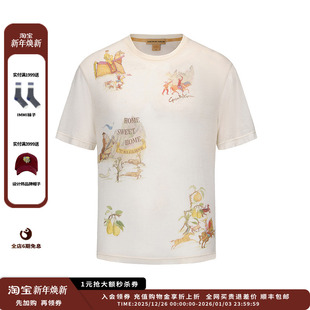 现货 25AW可机洗羊毛短袖 设计师品牌GARCON GARCON JULY