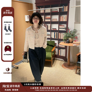 26PS Collection 设计师品牌Crush 格子花呢对襟夹克 现货