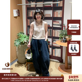 现货 设计师品牌Crush Collection 26PS 格子方领背心