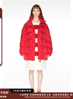 【新品】IMMI24AW秋冬松紧腰方格绗线羽绒短裙MWDFWFSK0641X