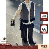 设计师品牌ASYUS 现货 25PF拼接马甲JULY