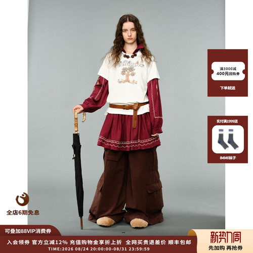 AUBRUINO26AW苹果树短袖