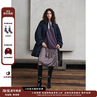 26PS毛织拼接连衣裙 设计师品牌ASYUS JULY 现货