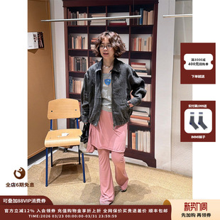 26SS 设计师品牌OIIORIRI 垂坠感喇叭裤 现货