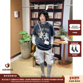 卷边华夫格工装 短裤 26PS 现货 设计师品牌OPEN