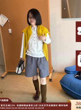 【现货】设计师品牌AETHER HAZE 25AW 棉质长袖亨利衫JULY