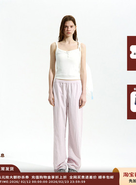 【现货】设计师品牌LOW CLASSIC LC 25AW LC 束带休闲裤JULY