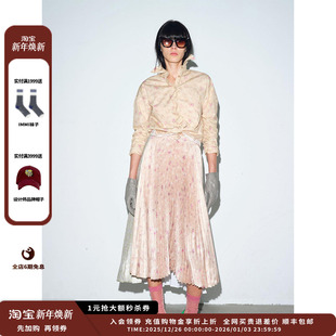 外套 25AW复古小碎花翻领长袖 设计师品牌COEMES JULY 现货