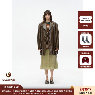 设计师品牌ASYUS25PF皮西装