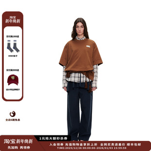 25PF织唛A摆短袖 设计师品牌UHOOWU T恤JULY 现货