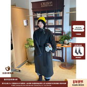 设计师品牌IMMI25AW羊绒双面立领长款 现货 大衣MWEFWWCO1095X