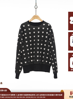 【现货】设计师品牌PUSHBUTTON 25PF胶囊骷髅图案运动衫JULY