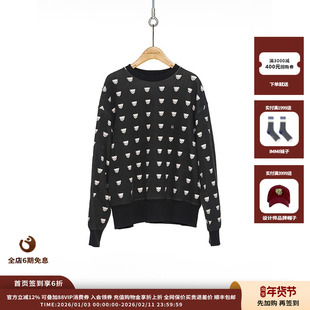 【现货】设计师品牌PUSHBUTTON 25PF胶囊骷髅图案运动衫JULY