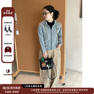 25SS亲肤棉拉链卫衣JULY 设计师品牌OIIORIRI 现货