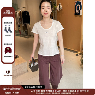 25PS休闲百搭直筒裤 设计师品牌SESSUN JULY 现货