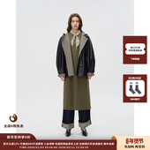 设计师品牌ASYUS 现货 25PF撞色皮外套JULY