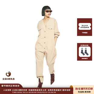 【现货】设计师品牌PUSHBUTTON 25PF胶囊长袖连身裤JULY