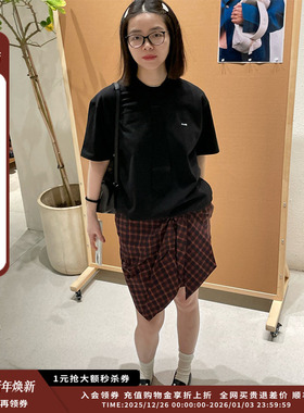 【现货】设计师品牌PUSHBUTTON 25PS褶皱点检裙JULY