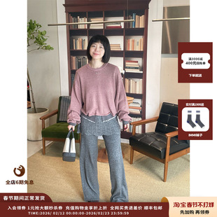 【现货】设计师品牌 ASYUS 26PS 垂感莱赛尔套头针织衫